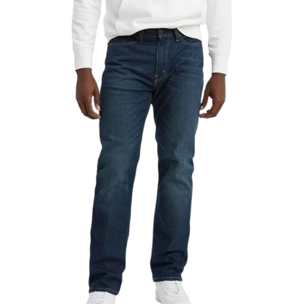 new Levi's 514 Stretch Straight Leg Denim Blue Jeans Classic NWT W38 x L32